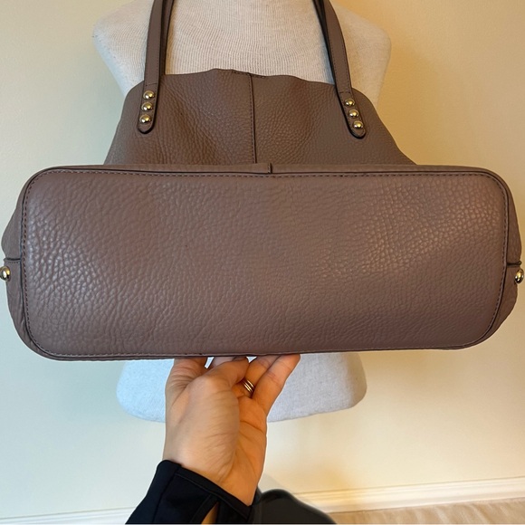 Rebecca Minkoff Studded Leather Tote Bag w/Dusty Lilac - Picture 7 of 17